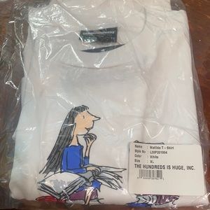 Matilda T Shirt. Brand New. XL  White
